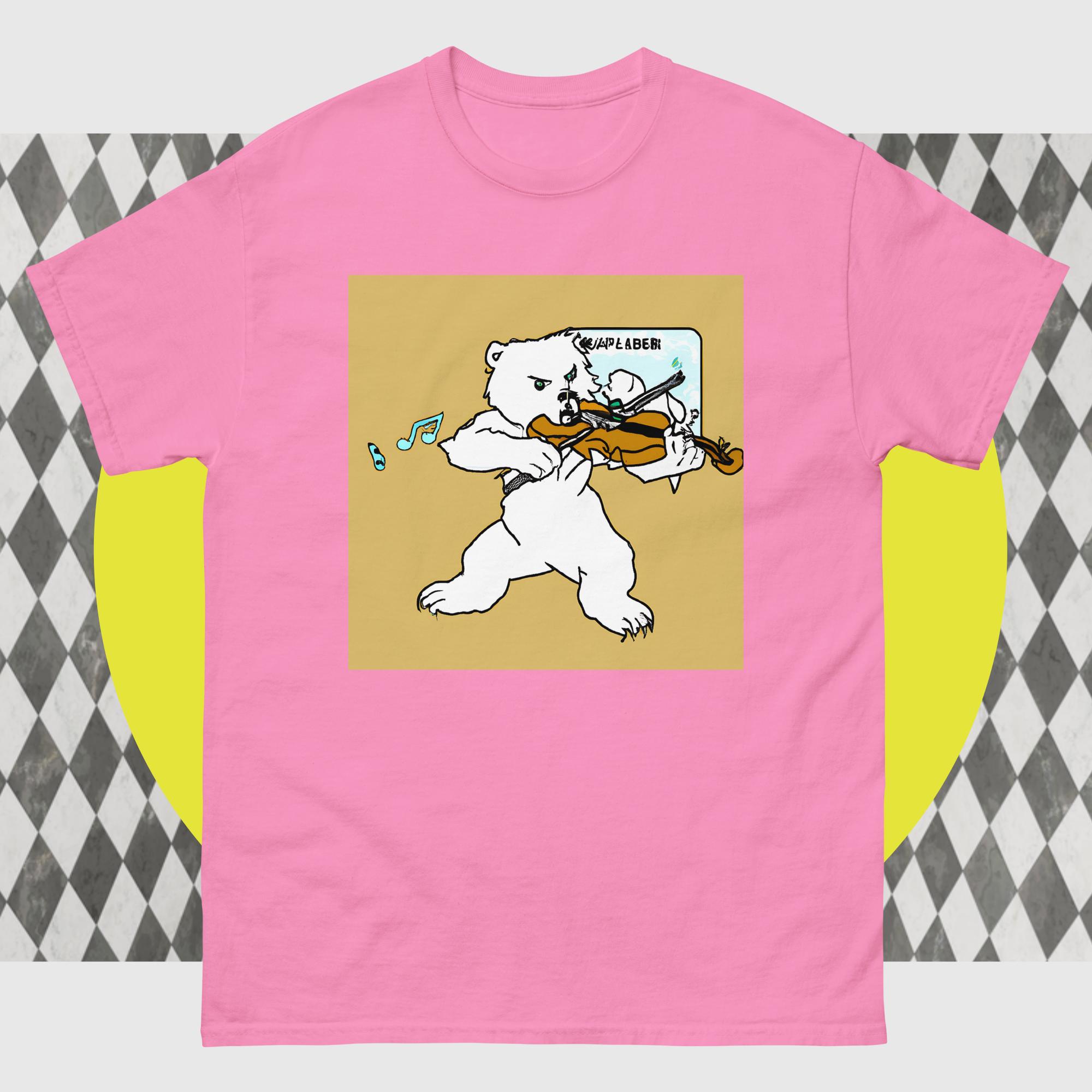 Polar Bear Violin Men's classic tee - Image 10