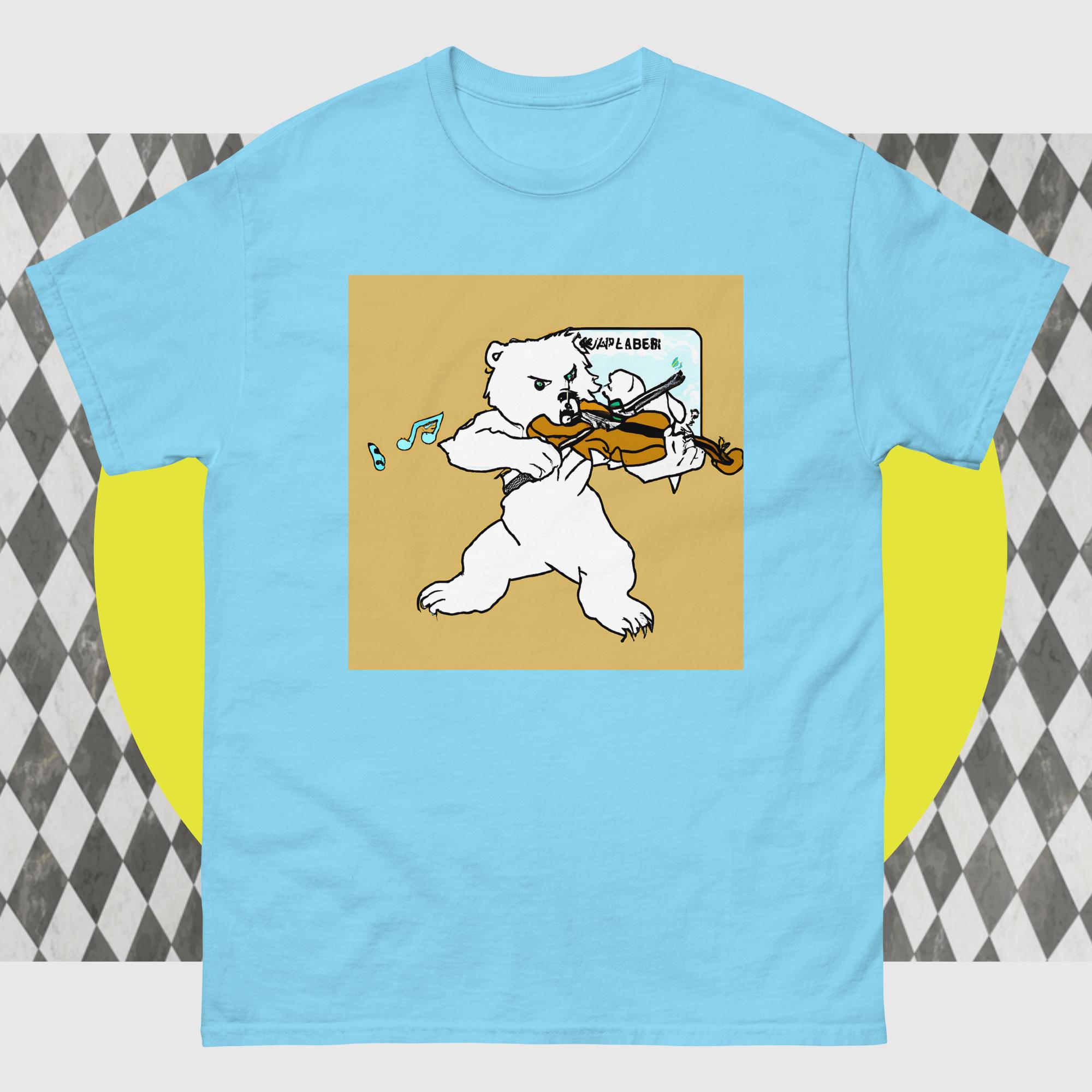 Polar Bear Violin Men's classic tee - Image 6