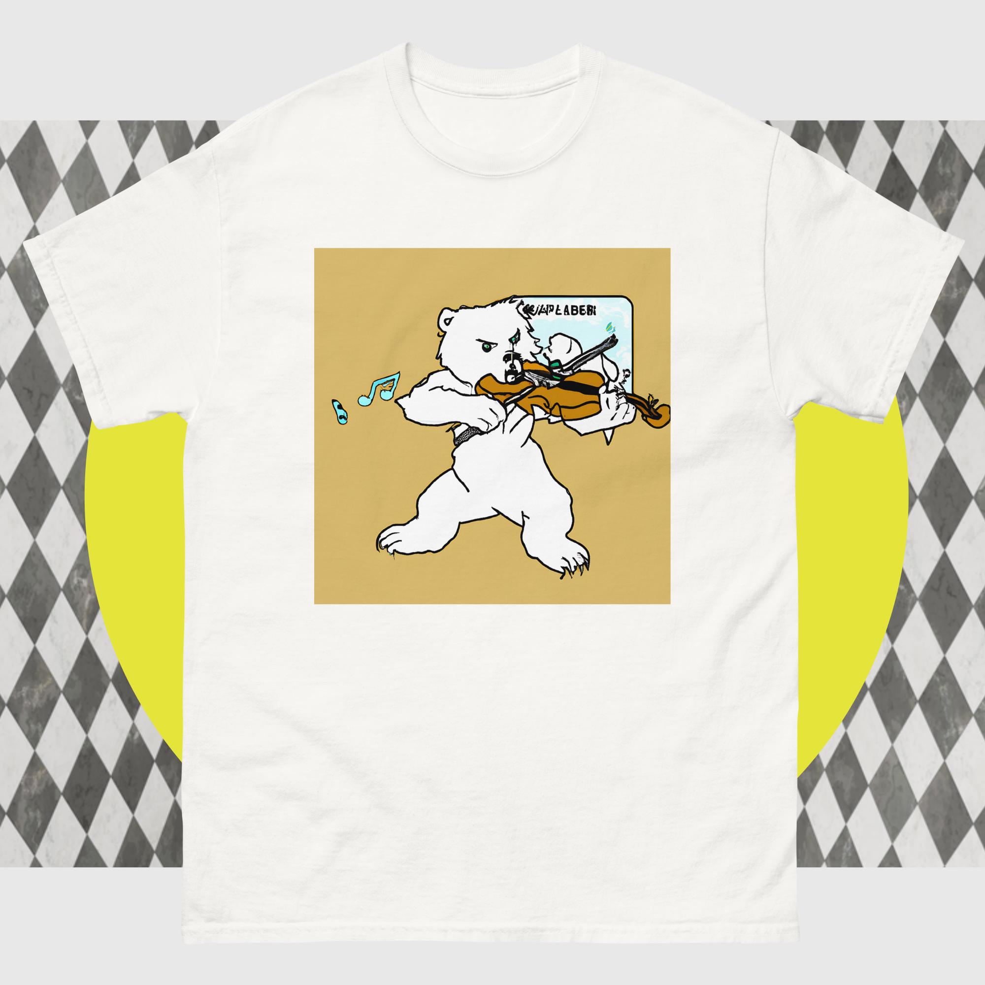 Polar Bear Violin Men's classic tee - Image 3