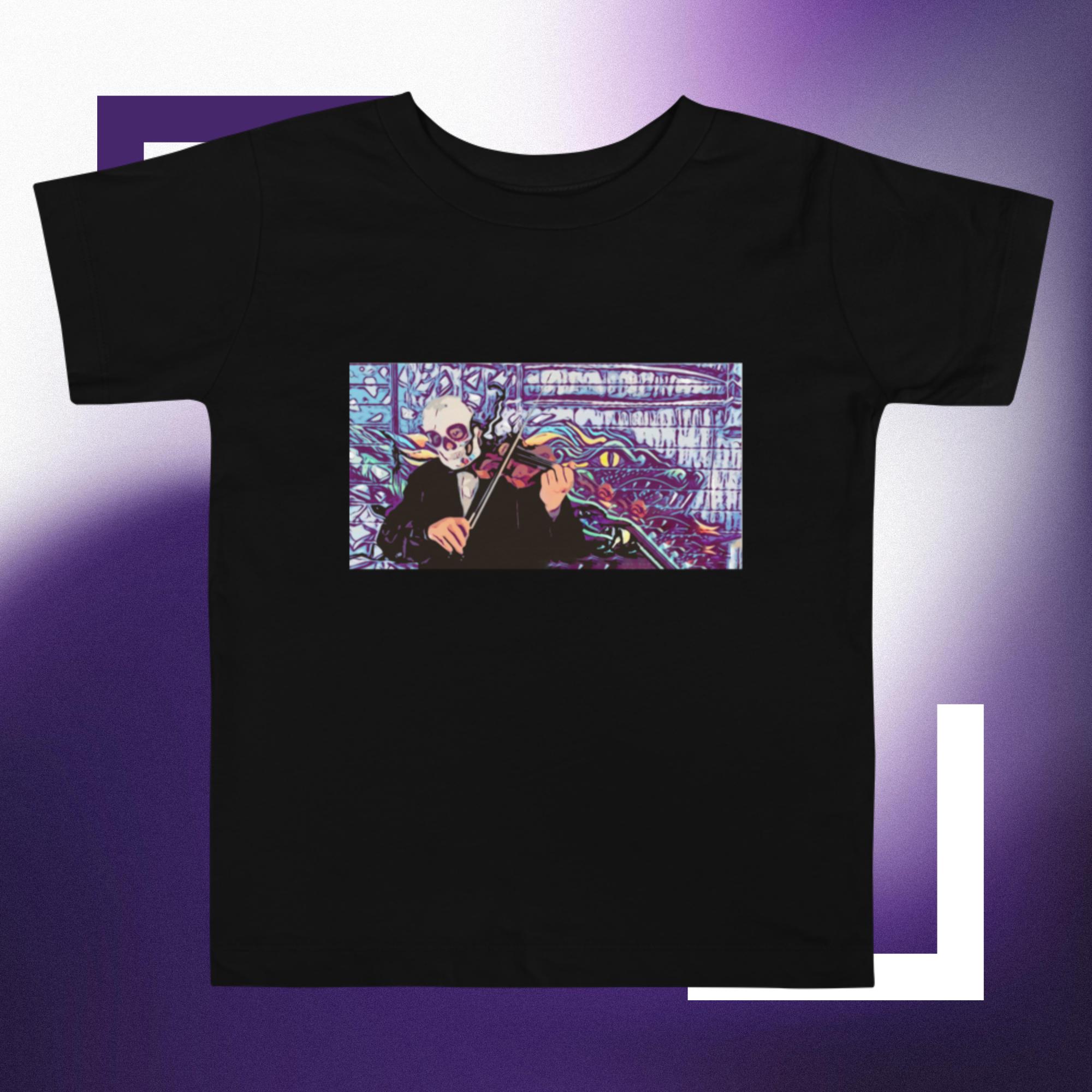 Skeletonichi Dragon Toddler Short Sleeve Tee - Image 3