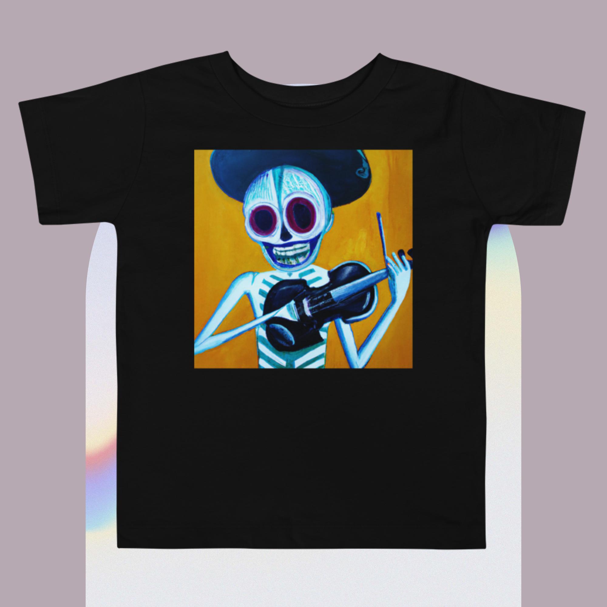 Skeletonichi Grimace Toddler Short Sleeve Tee - Image 2