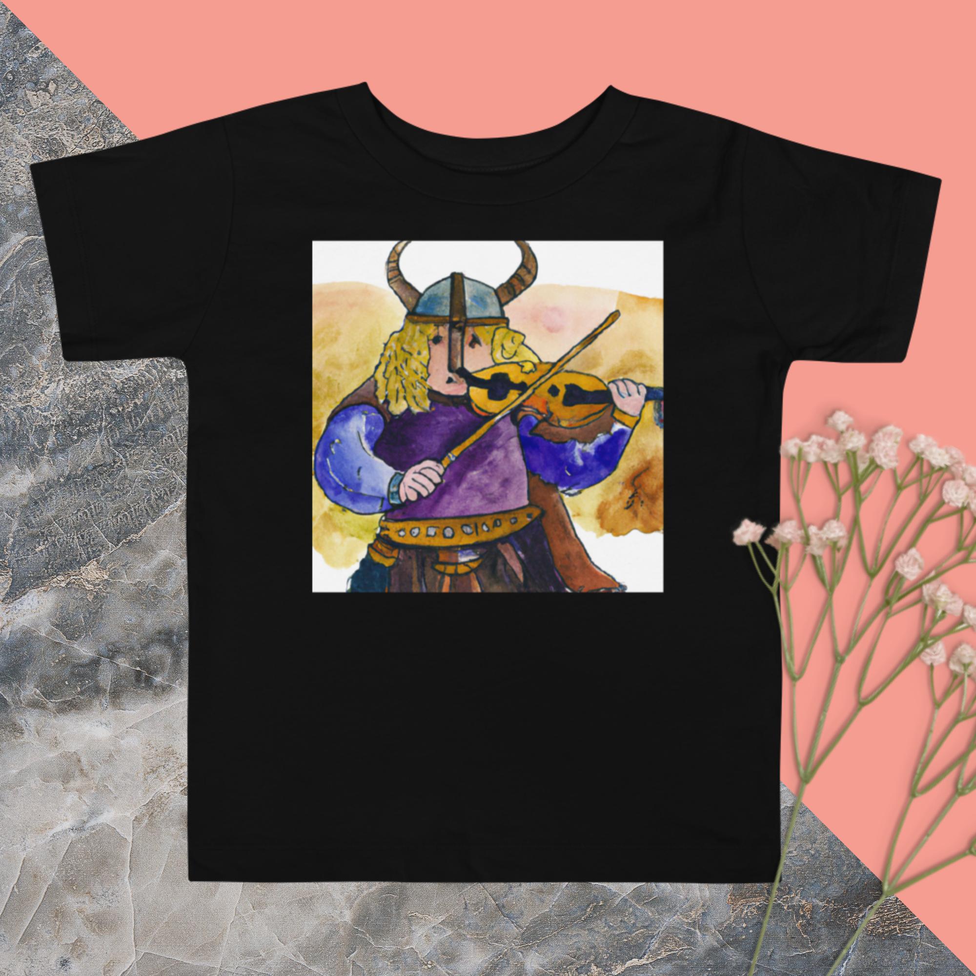 Isaac Viking Toddler Short Sleeve Tee - Image 2
