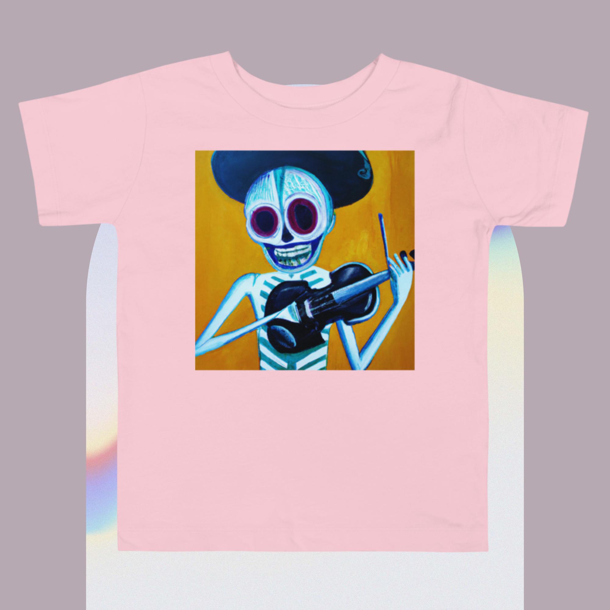 Skeletonichi Grimace Toddler Short Sleeve Tee - Image 4