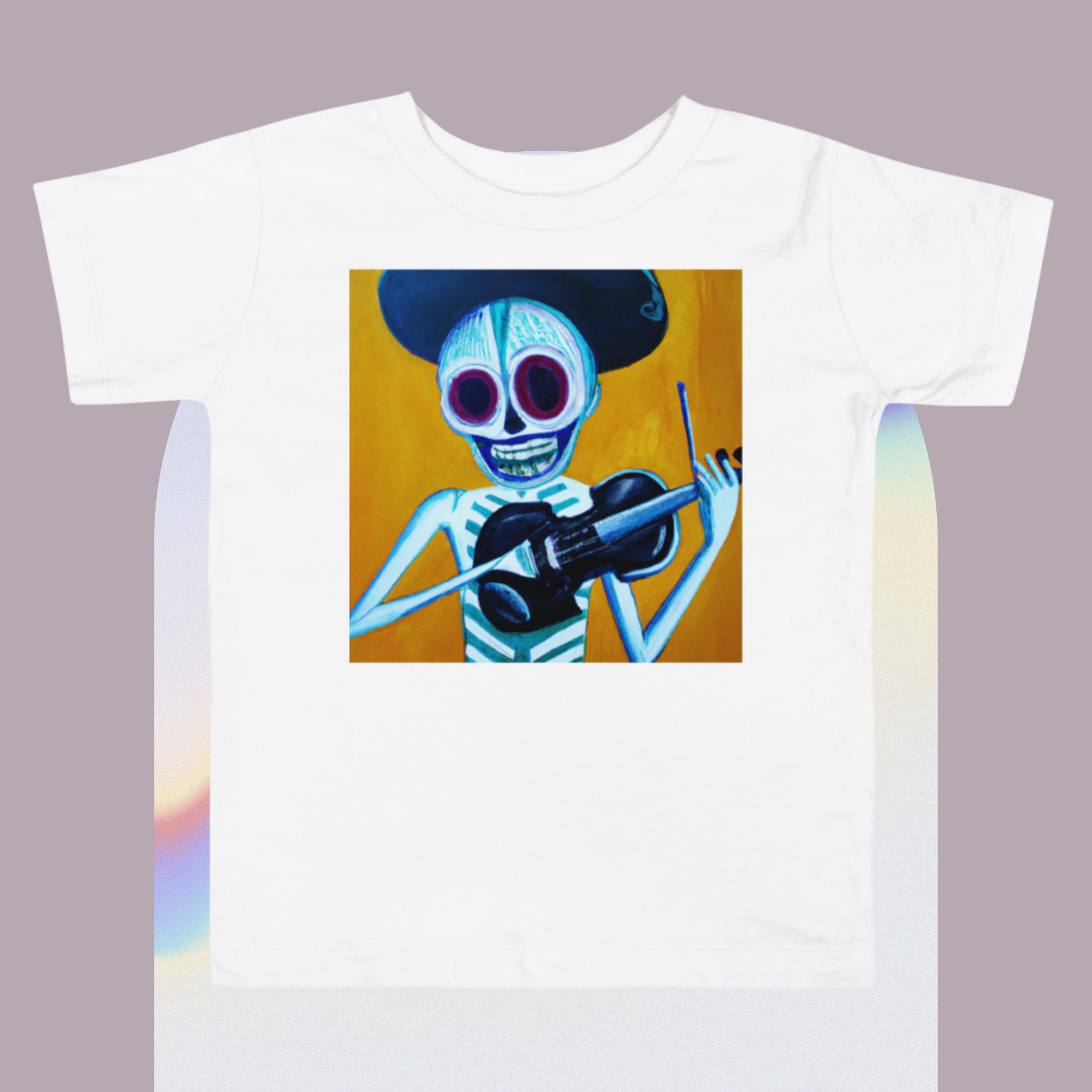 Skeletonichi Grimace Toddler Short Sleeve Tee