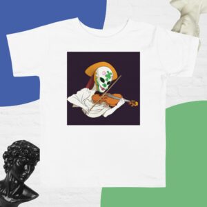 Mrs. Skeletonichi Toddler Short Sleeve Tee Mrs. Skeletonichi Toddler Short Sleeve Tee