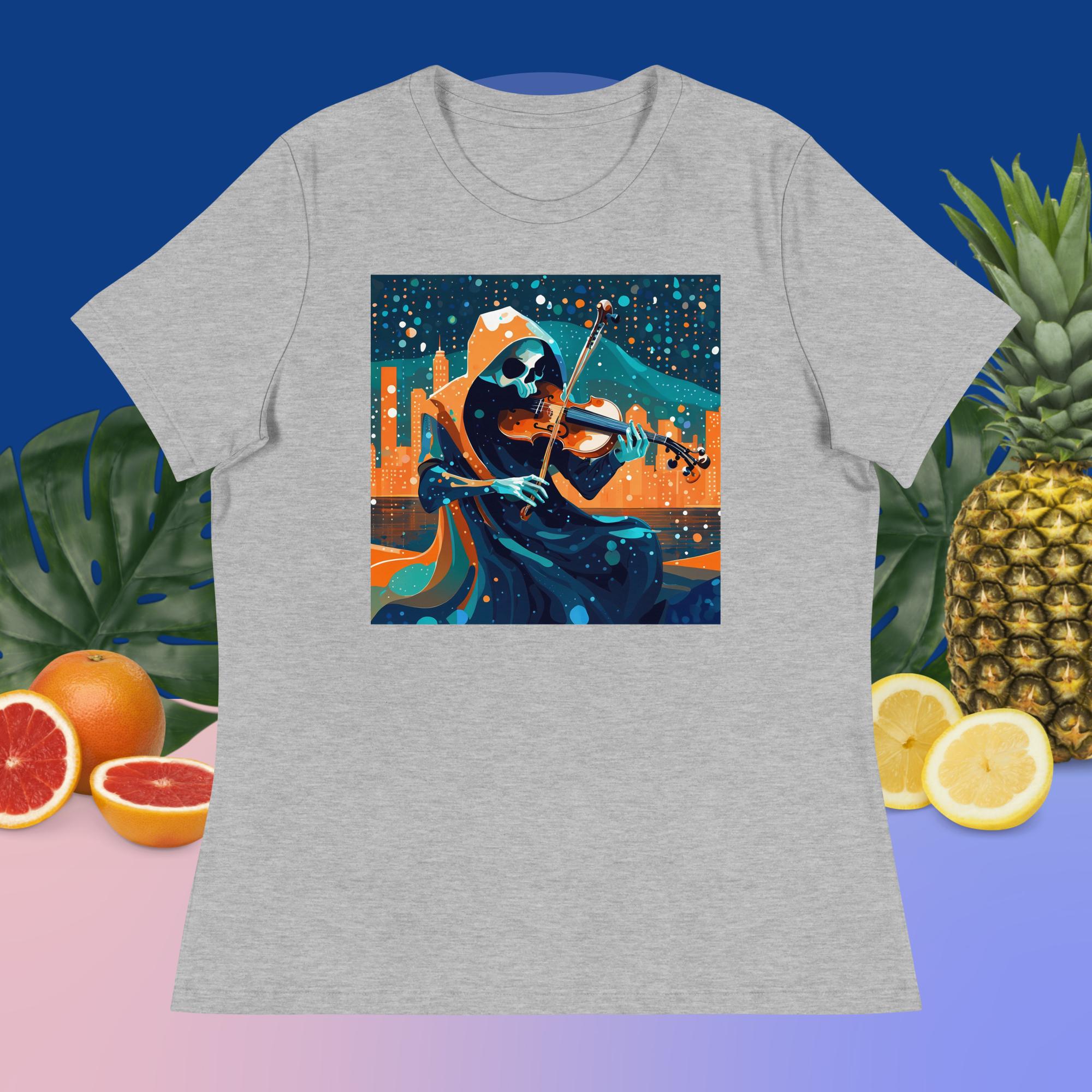 PedrO'Shea's Skeletonichi Women's Relaxed T-Shirt - Image 8