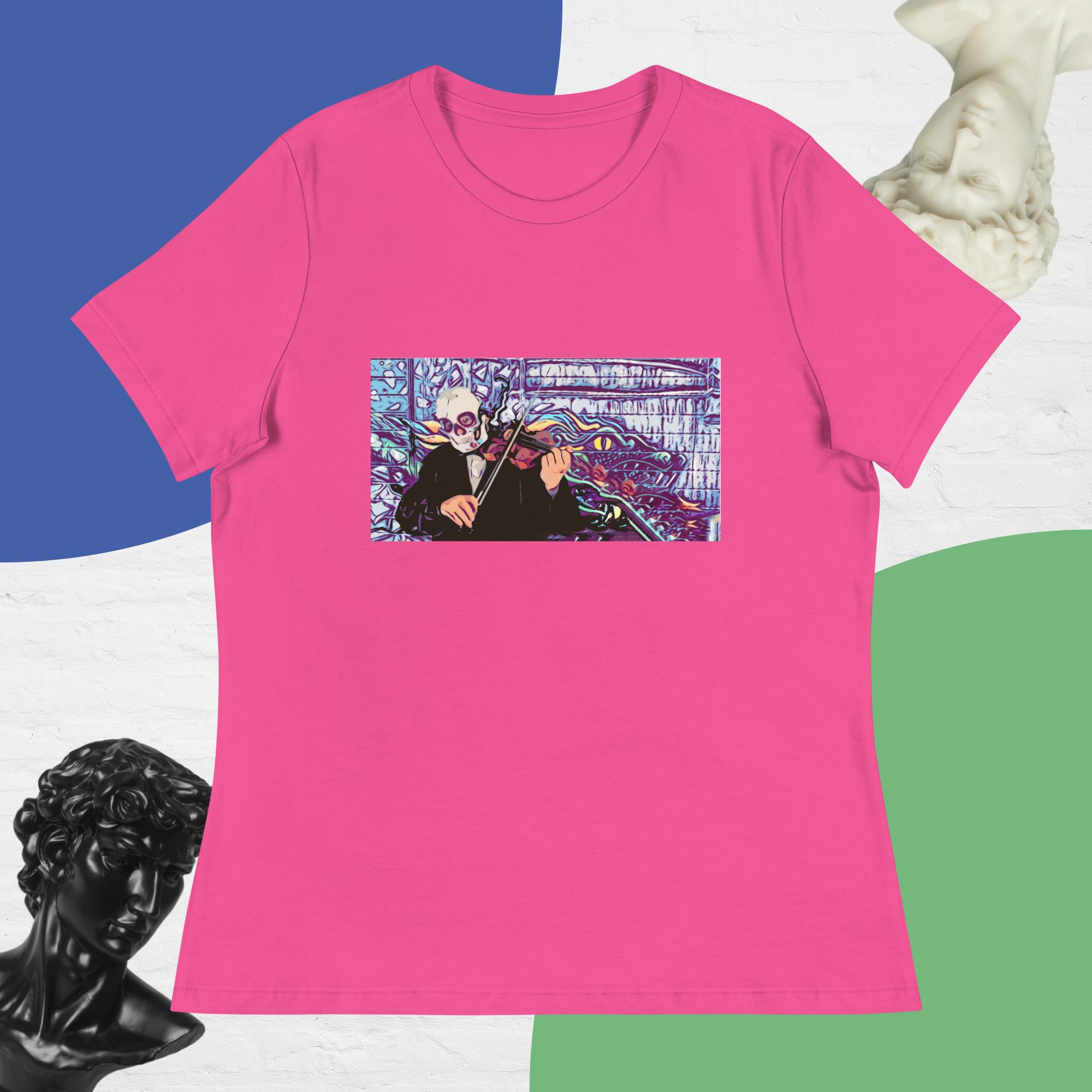 Skeletonichi Dragon Women's Relaxed T-Shirt - Image 5