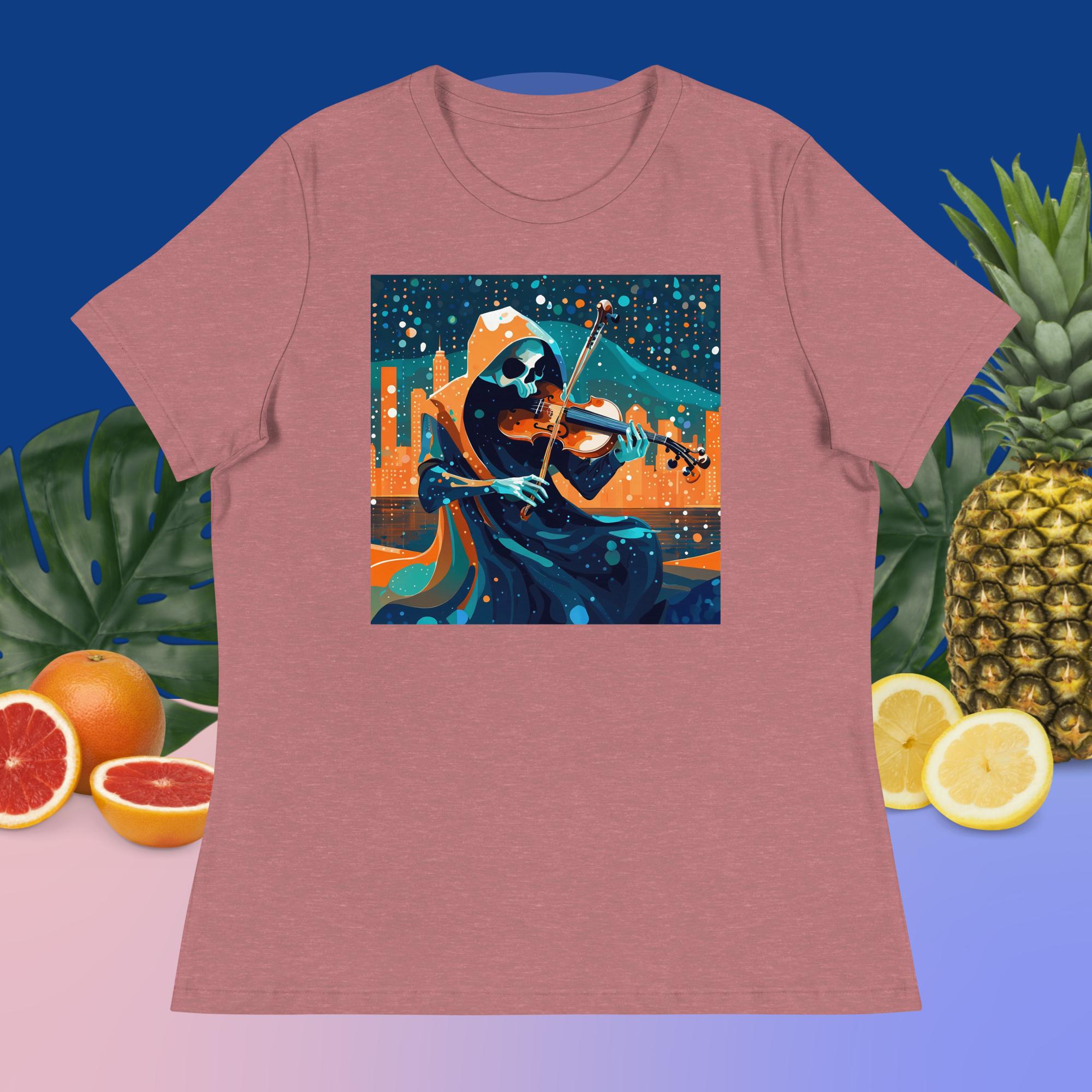 PedrO'Shea's Skeletonichi Women's Relaxed T-Shirt - Image 9