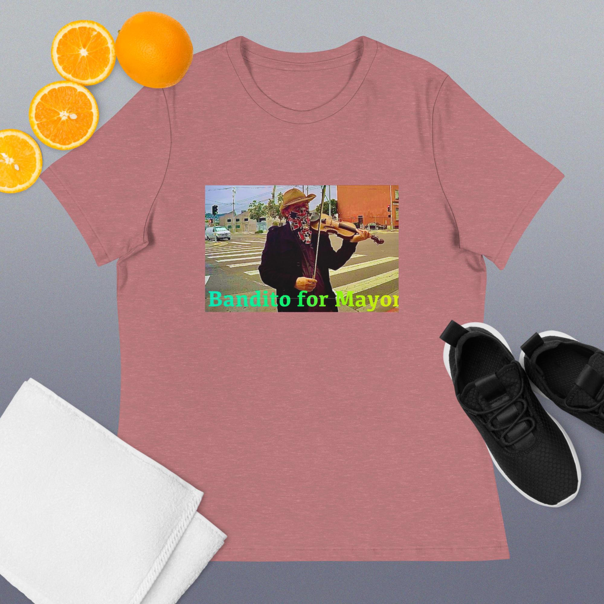 Bandito for Mayor Women's Relaxed T-Shirt - Image 9