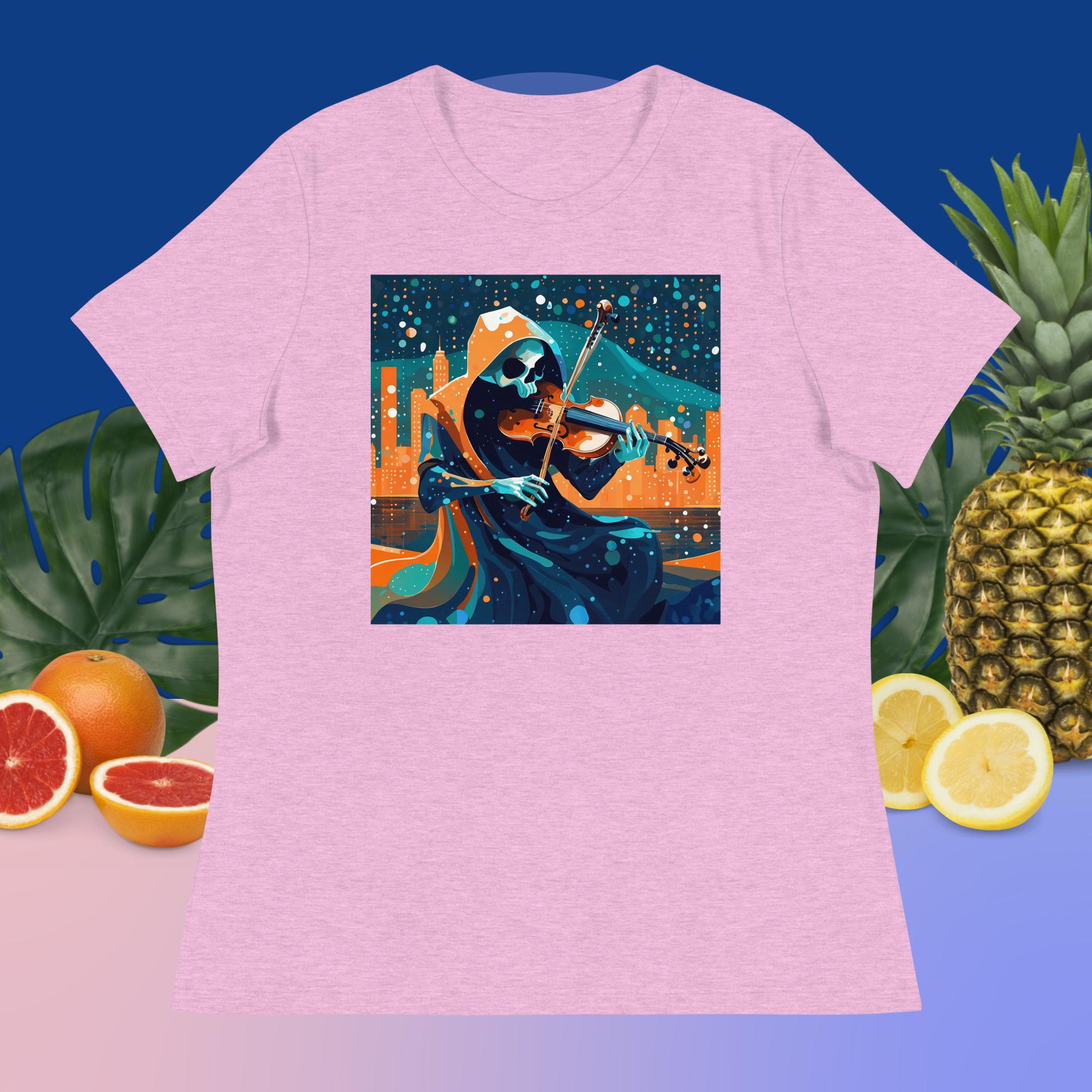 PedrO'Shea's Skeletonichi Women's Relaxed T-Shirt - Image 10