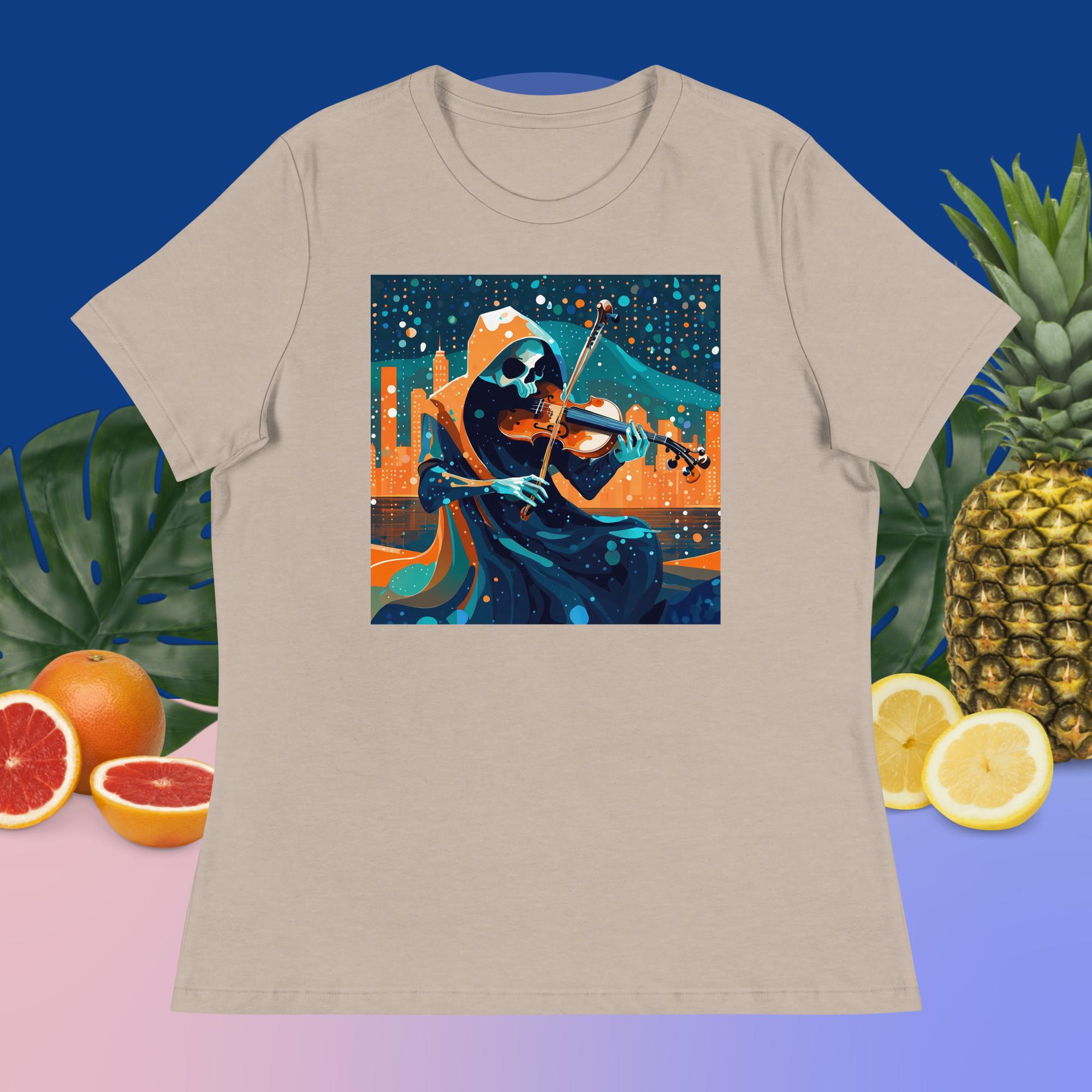 PedrO'Shea's Skeletonichi Women's Relaxed T-Shirt - Image 16