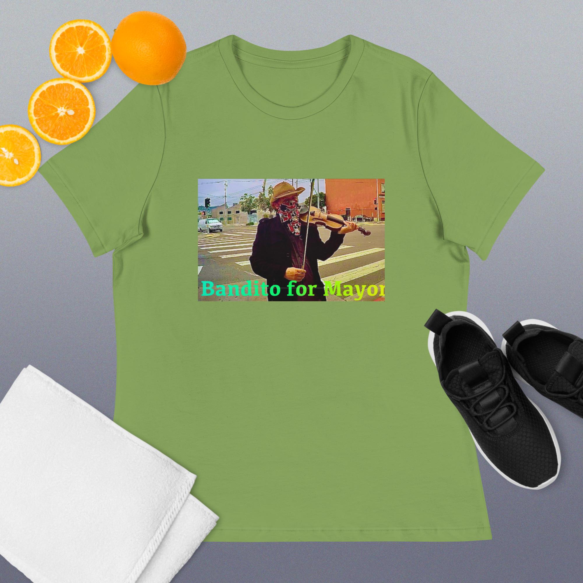 Bandito for Mayor Women's Relaxed T-Shirt - Image 6