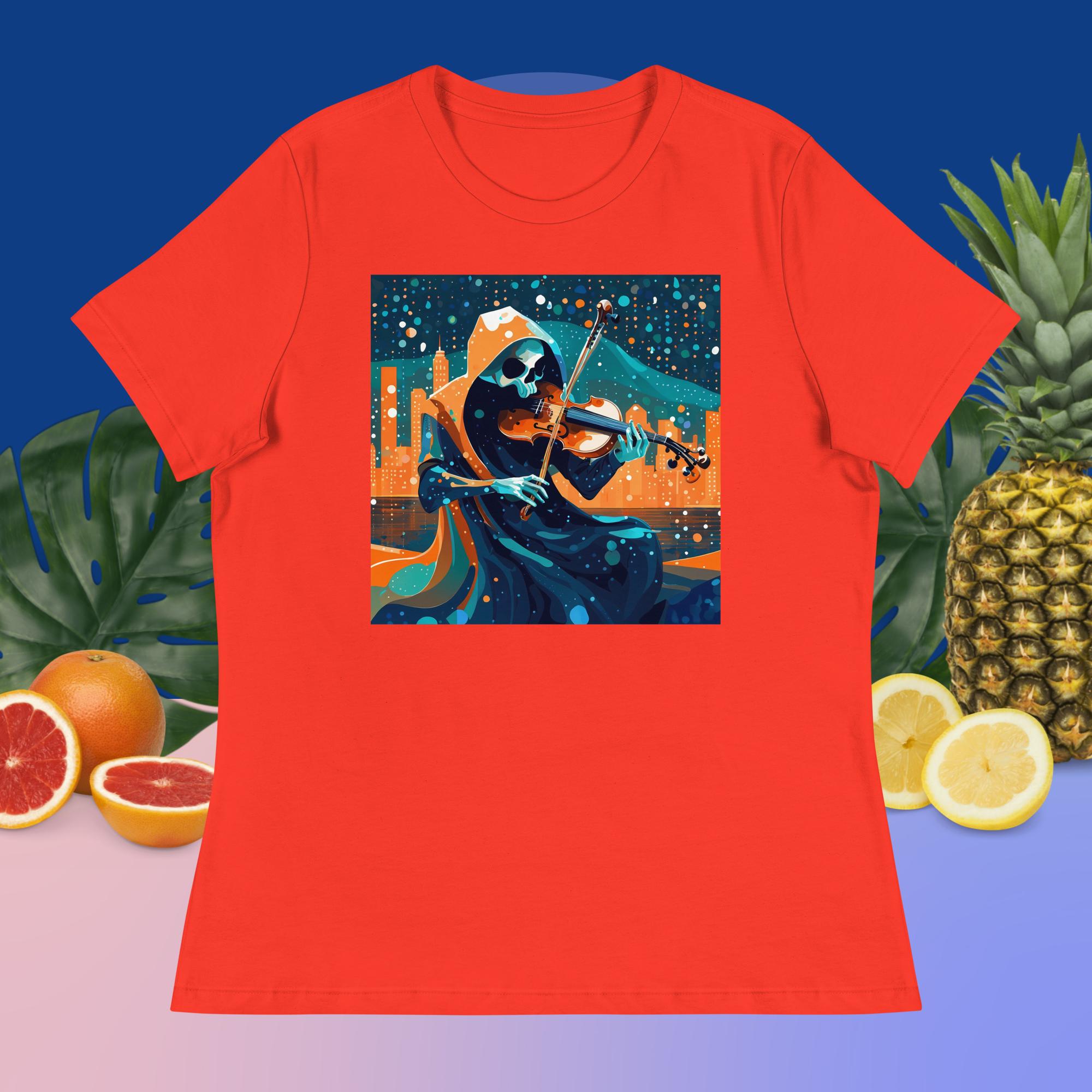 PedrO'Shea's Skeletonichi Women's Relaxed T-Shirt - Image 12