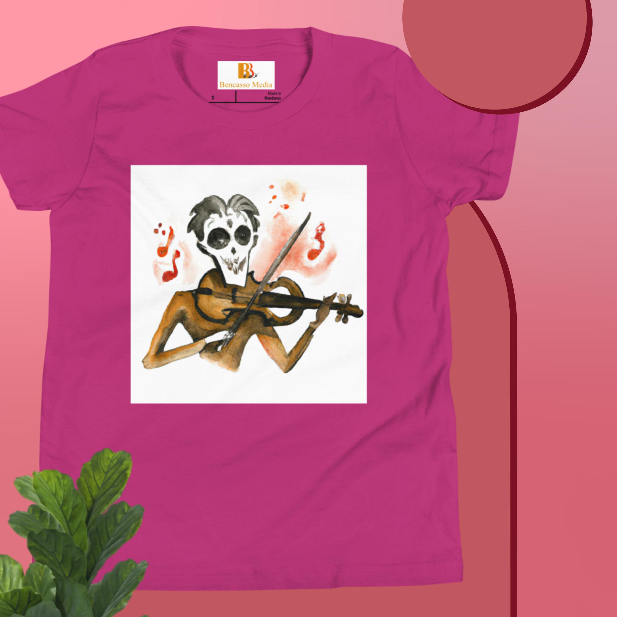 Zombienichi Day of the Dead Youth Short Sleeve T-Shirt - Image 9