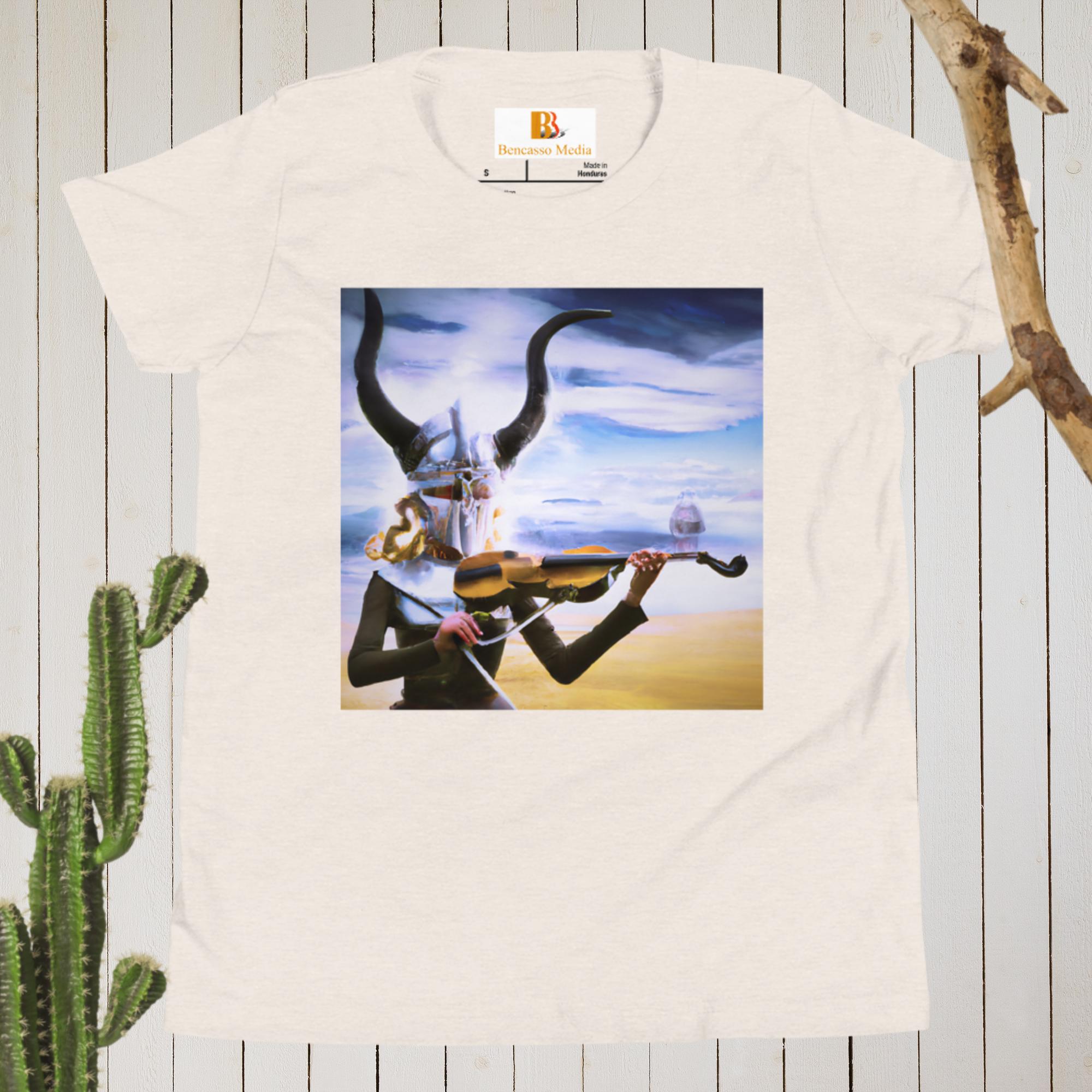 Hillary Viking Violin Youth Short Sleeve T-Shirt - Image 13