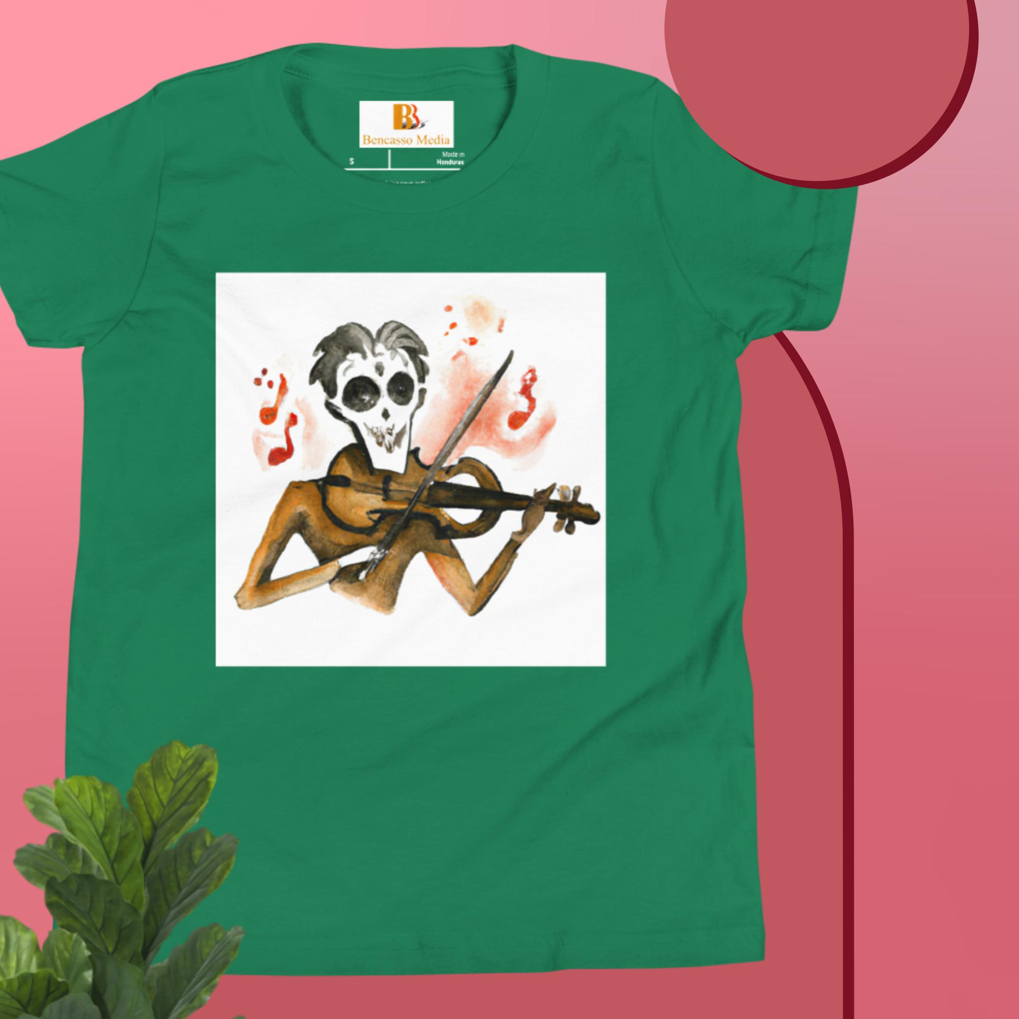 Zombienichi Day of the Dead Youth Short Sleeve T-Shirt - Image 7