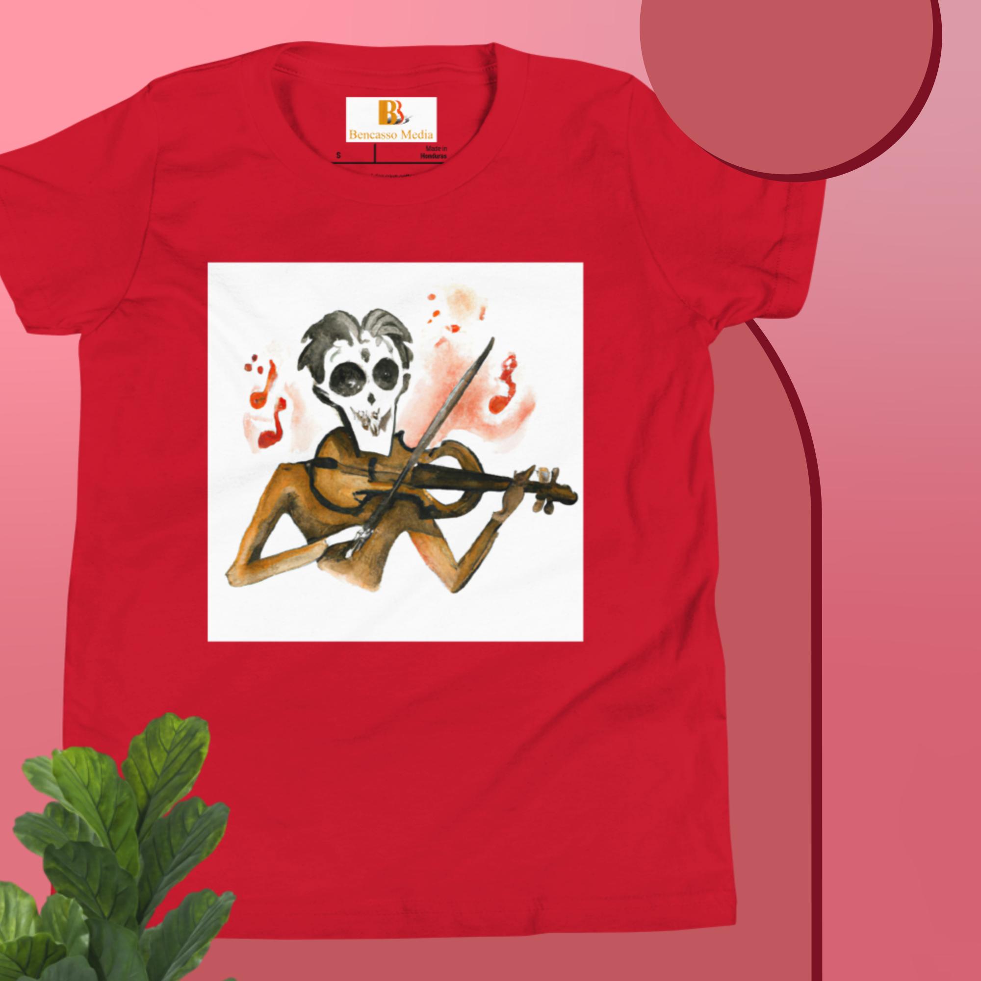 Zombienichi Day of the Dead Youth Short Sleeve T-Shirt - Image 8